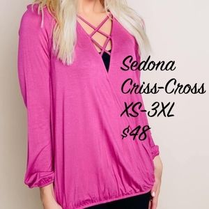 Sedona Criss Cross Top